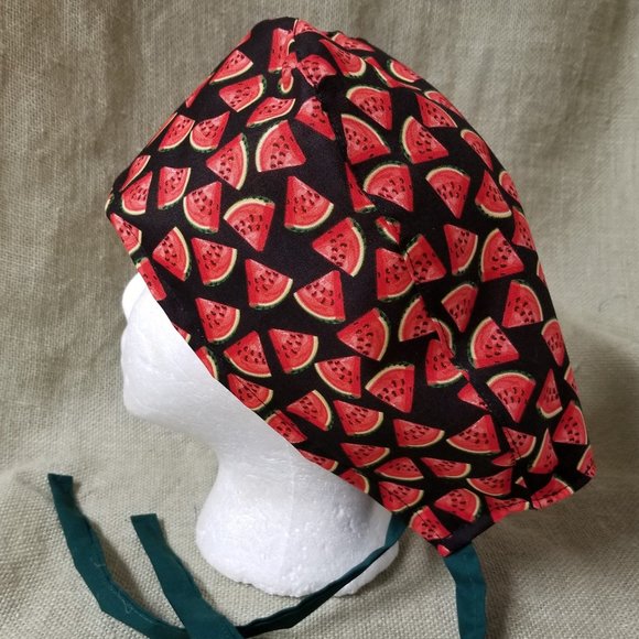 Water Melon Slice Surgical Scrub Cap - Picture 2 of 4